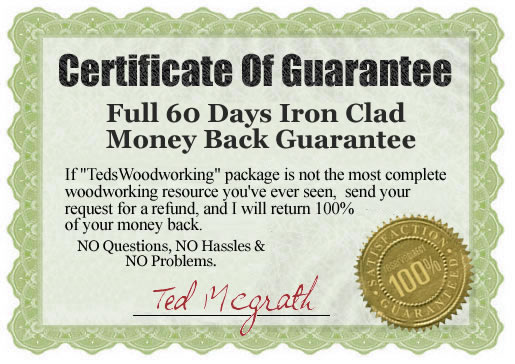 teds woodworking guarantee