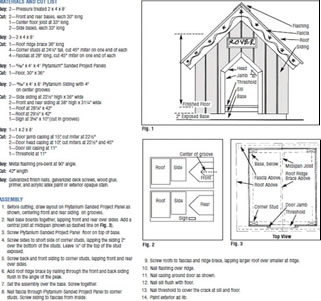 Toddler Furniture Plans