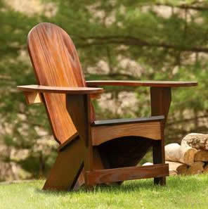outdoor chair woodworking project