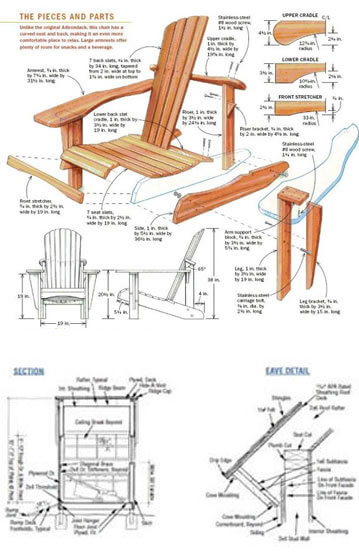 wood chair plans