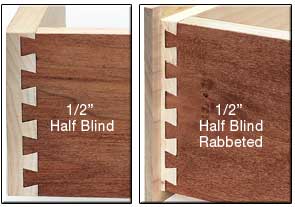 Half-Blind Dovetail Joint