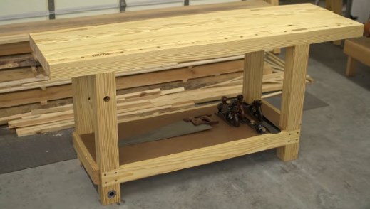 Classic Roubo style workbench